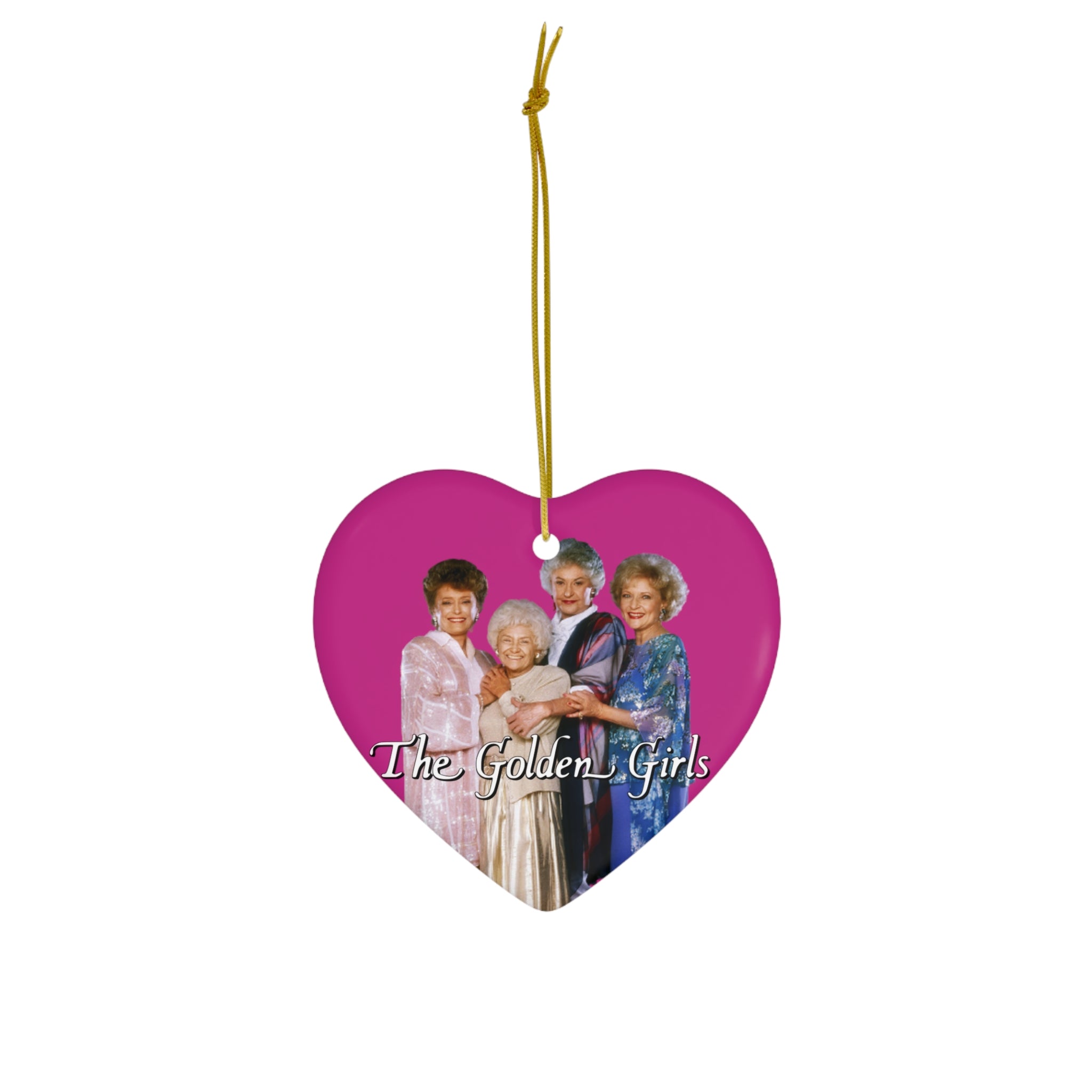 The Golden Girls 80's TV Show- Ceramic Ornament, 4 Shapes - Creations by Chris and Carlos